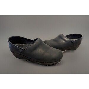 Dansko Black Professional womens shoe Clog Nurse Size 39 US 8.5 - 9 comfort